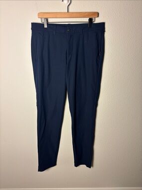 Lululemon Commission Pant Slim 33” Warpstreme True Navy M5AF3S